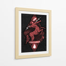 El Arquero Celestial - Puffy Design | Cuadro decorativo de Canvas Lab