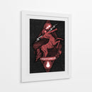 El Arquero Celestial - Puffy Design | Cuadro decorativo de Canvas Lab
