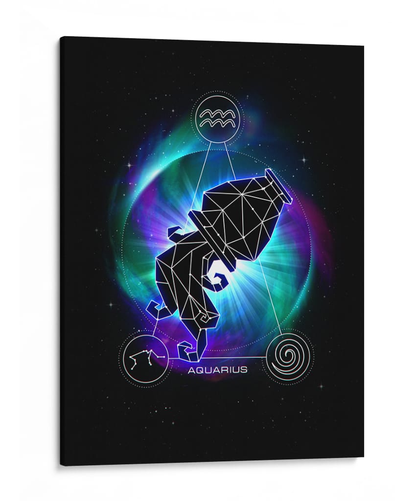 La Onda Cósmica - Puffy Design | Cuadro decorativo de Canvas Lab