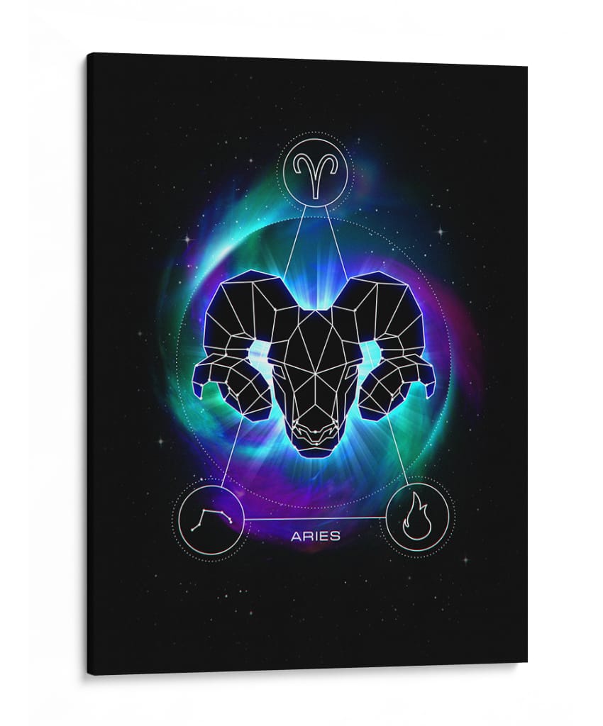 El Carnero Astral - Puffy Design | Cuadro decorativo de Canvas Lab