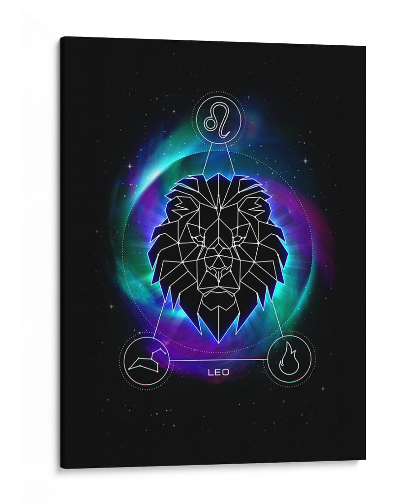 El Rey de la Nebulosa - Puffy Design | Cuadro decorativo de Canvas Lab