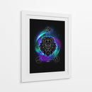 El Rey de la Nebulosa - Puffy Design | Cuadro decorativo de Canvas Lab