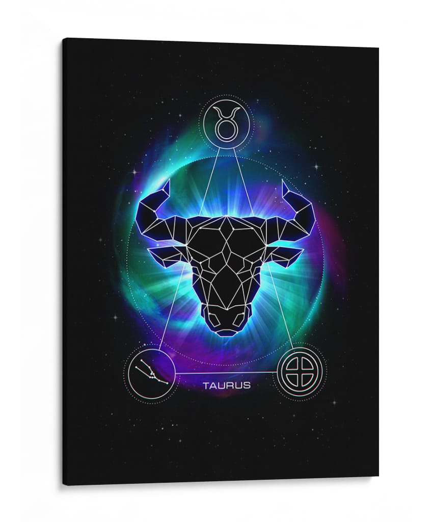 Cuernos Celestiales - Puffy Design | Cuadro decorativo de Canvas Lab