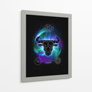 Cuernos Celestiales - Puffy Design | Cuadro decorativo de Canvas Lab