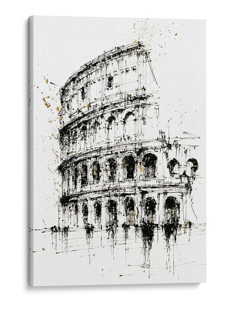 Coliseo II - DIEGO D L | Cuadro decorativo de Canvas Lab
