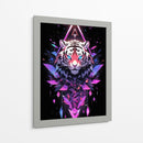 Tigre Gélido - Puffy Design | Cuadro decorativo de Canvas Lab