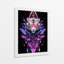 Tigre Gélido - Puffy Design | Cuadro decorativo de Canvas Lab
