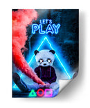Arcade Neón - Puffy Design | Cuadro decorativo de Canvas Lab