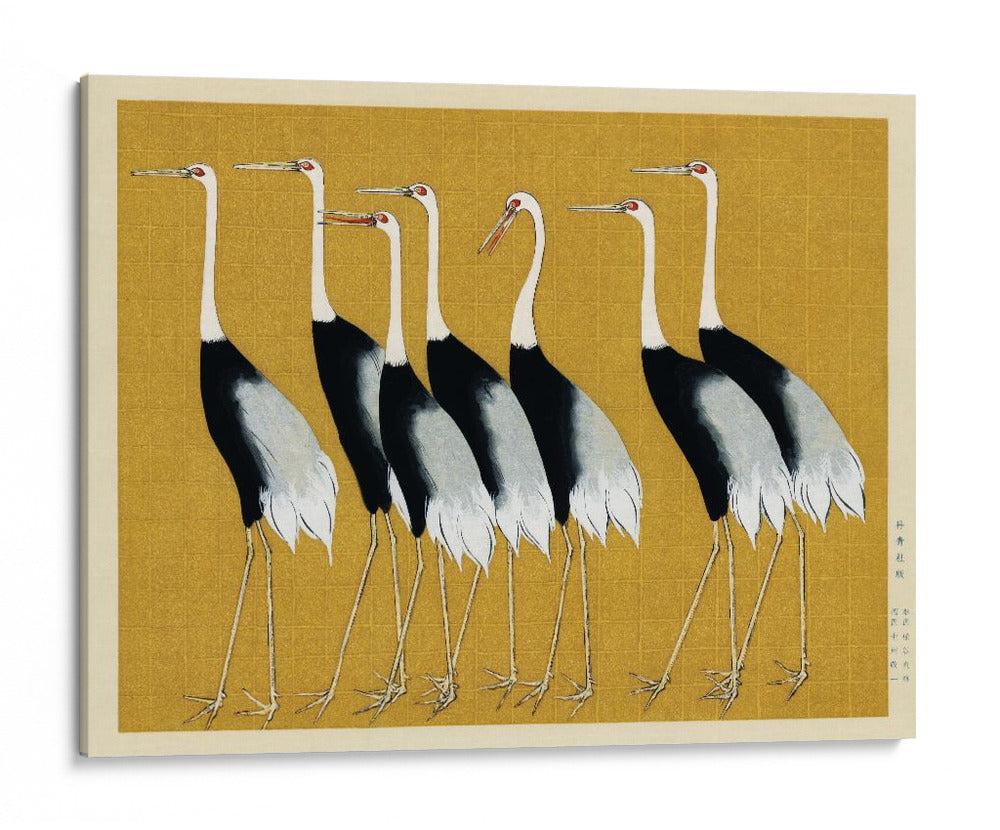 Grulla japonesa - Ogata Korin | Cuadro decorativo de Canvas Lab