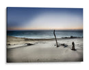 Serenidad en la playa de Driftwood - Mel Brackstone | Cuadro decorativo de Canvas Lab