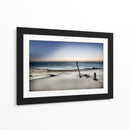 Serenidad en la playa de Driftwood - Mel Brackstone | Cuadro decorativo de Canvas Lab