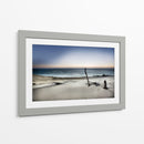 Serenidad en la playa de Driftwood - Mel Brackstone | Cuadro decorativo de Canvas Lab