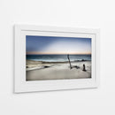 Serenidad en la playa de Driftwood - Mel Brackstone | Cuadro decorativo de Canvas Lab
