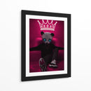 Rey Panda - Puffy Design | Cuadro decorativo de Canvas Lab