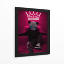 Rey Panda - Puffy Design | Cuadro decorativo de Canvas Lab