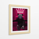 Rey Panda - Puffy Design | Cuadro decorativo de Canvas Lab