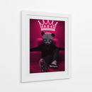 Rey Panda - Puffy Design | Cuadro decorativo de Canvas Lab