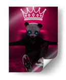 Rey Panda - Puffy Design | Cuadro decorativo de Canvas Lab