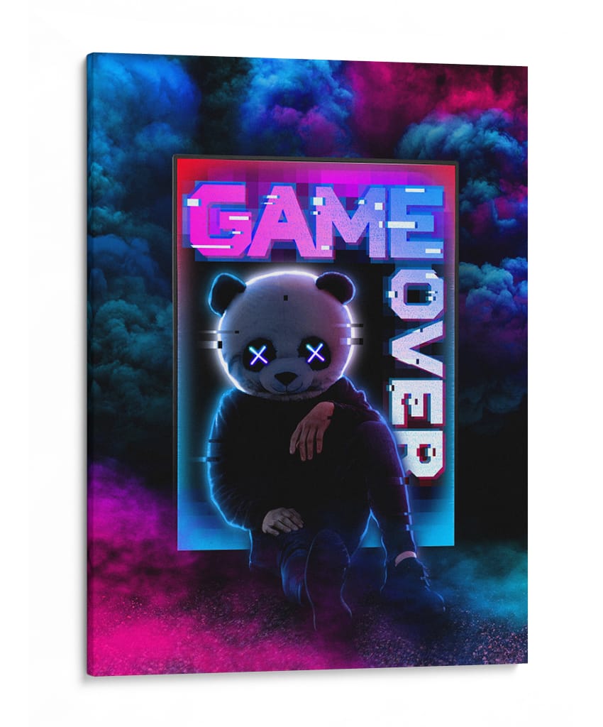 Realidad Glitch - Puffy Design | Cuadro decorativo de Canvas Lab