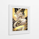 Deidad Dorada - Puffy Design | Cuadro decorativo de Canvas Lab