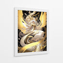 Deidad Dorada - Puffy Design | Cuadro decorativo de Canvas Lab