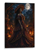 La Catrina del Silensio - Toddmann | Cuadro decorativo de Canvas Lab