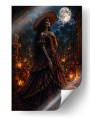 La Catrina del Silensio - Toddmann | Cuadro decorativo de Canvas Lab