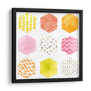 Patrones De Panal Ii - June Erica Vess | Cuadro decorativo de Canvas Lab