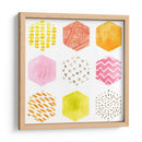 Patrones De Panal Ii - June Erica Vess | Cuadro decorativo de Canvas Lab