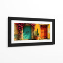 Puertas y Buganvilia - Toddmann | Cuadro decorativo de Canvas Lab