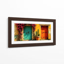 Puertas y Buganvilia - Toddmann | Cuadro decorativo de Canvas Lab
