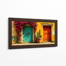 Puertas y Buganvilia - Toddmann | Cuadro decorativo de Canvas Lab