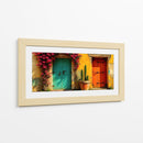 Puertas y Buganvilia - Toddmann | Cuadro decorativo de Canvas Lab