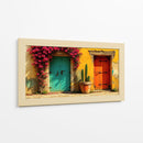 Puertas y Buganvilia - Toddmann | Cuadro decorativo de Canvas Lab