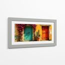 Puertas y Buganvilia - Toddmann | Cuadro decorativo de Canvas Lab