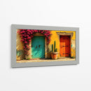 Puertas y Buganvilia - Toddmann | Cuadro decorativo de Canvas Lab