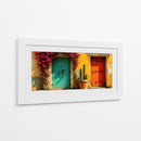 Puertas y Buganvilia - Toddmann | Cuadro decorativo de Canvas Lab