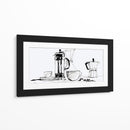 Solo cafe - DIEGO D L | Cuadro decorativo de Canvas Lab