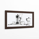 Solo cafe - DIEGO D L | Cuadro decorativo de Canvas Lab