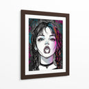 Rebelde Neon - Puffy Design | Cuadro decorativo de Canvas Lab