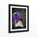 Gato Basket - Puffy Design | Cuadro decorativo de Canvas Lab