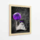 Gato Basket - Puffy Design | Cuadro decorativo de Canvas Lab