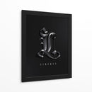 Libertad Oscura - Puffy Design | Cuadro decorativo de Canvas Lab