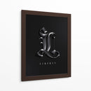 Libertad Oscura - Puffy Design | Cuadro decorativo de Canvas Lab