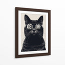 Gato Con Onda - Puffy Design | Cuadro decorativo de Canvas Lab