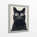 Gato Con Onda - Puffy Design | Cuadro decorativo de Canvas Lab