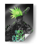 Disturbio Verde - Puffy Design | Cuadro decorativo de Canvas Lab