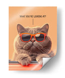 Jefe Felino - Puffy Design | Cuadro decorativo de Canvas Lab