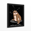 Lunes Sin Café - Puffy Design | Cuadro decorativo de Canvas Lab