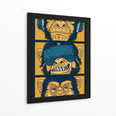 Chimpancés Cyber - Puffy Design | Cuadro decorativo de Canvas Lab